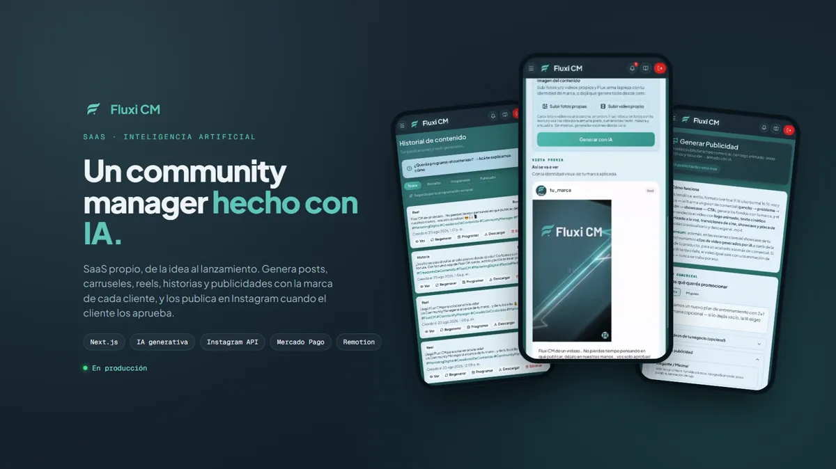 Portada del proyecto Fluxi CM